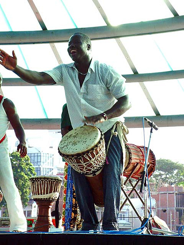 African drums by Yelemba D'Abidjan from Ivory Coast at WOMAD Sri Lanka African drums by Yelemba D'Abidjan from Ivory Coast at WOMAD Sri Lanka