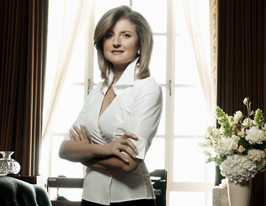 huffington0508 Ariana Huffington founded The Huffington Post in 1995